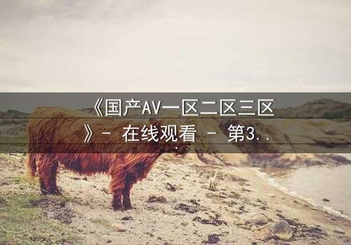 《国产AV一区二区三区》- 在线观看 - 第3集HD中字免费