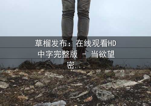 草榴发布:在线观看HD中字完整版 - 当欲望密码撕裂人性底线