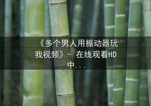 《多个男人用振动器玩我视频》- 在线观看HD中字 - 一场禁忌游戏的失控代价